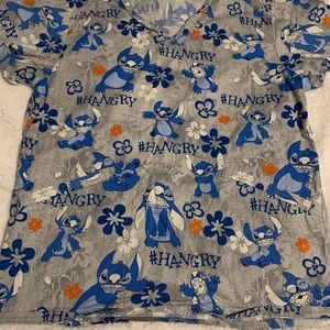 Disney scrub top